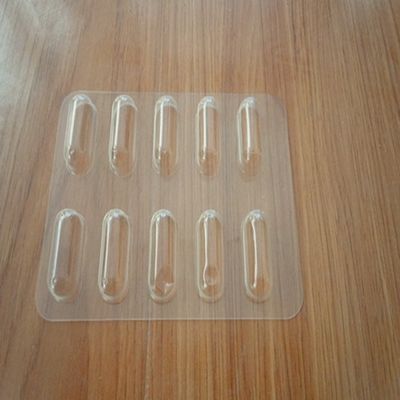 Blister Process Type Tablette transparente Plateau d' emballage Matériau plastique