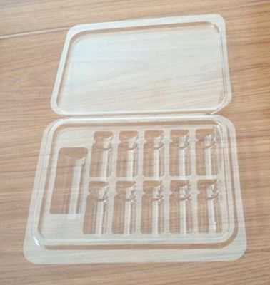 Un plateau en plastique médical PETG pour salle blanche gratuit