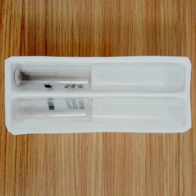 Plateau d'emballage en plastique médical polyvalent pour plateau à ampoules blanches jetables