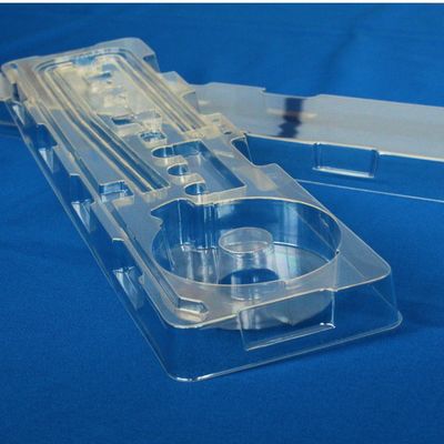 Couche UV de qualité médicale PETG Emballage non collant Plateau de salle blanche