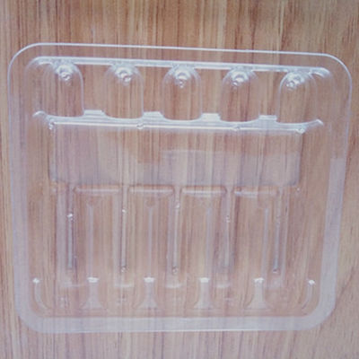 Couche UV de qualité médicale PETG Emballage non collant Plateau de salle blanche
