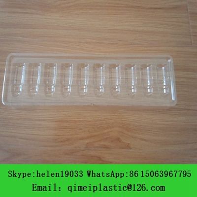 Blister Process Type Tablette transparente Plateau d' emballage Matériau plastique