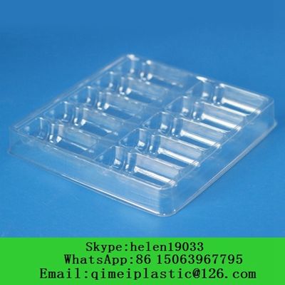 Blister Process Type Tablette transparente Plateau d' emballage Matériau plastique