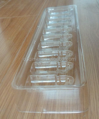 Un bac en plastique de 2 ml pour emballer le flacon est une solution professionnelle et pratique.