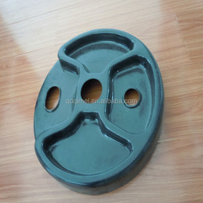 Variété de plateaux en plastique bleus pour appareils médicaux