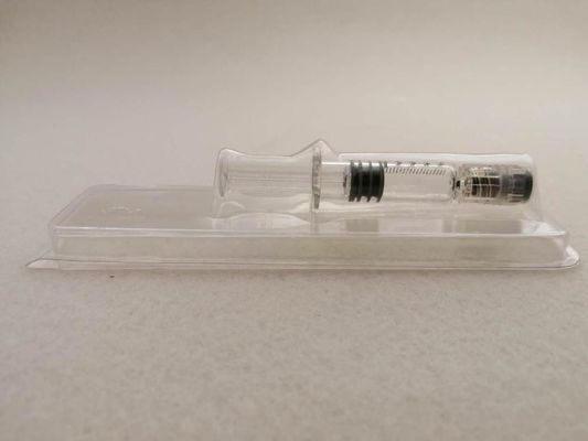 Emballage en ampoules pour appareils médicaux PET PVC Clamshell pour une seringue de 1,0 ml Type de procédé