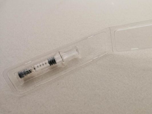 Emballage en ampoules pour appareils médicaux PET PVC Clamshell pour une seringue de 1,0 ml Type de procédé
