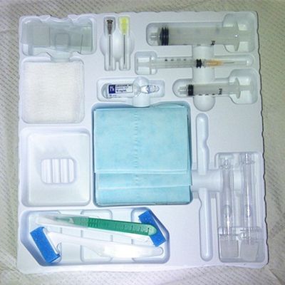 Plateau en plastique médical PETG de 40*60*60 cm pour l'emballage de stérilisation des instruments chirurgicaux