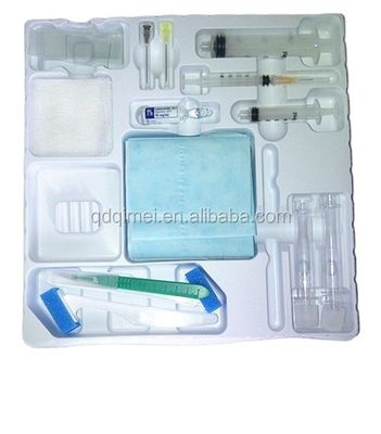 Un plateau en plastique ultra-propre pratique pour une option personnalisable médicale