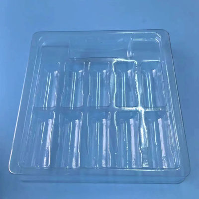 Un bac d'emballage en plastique pour flacons en PVC professionnel pour emballage d'infusion