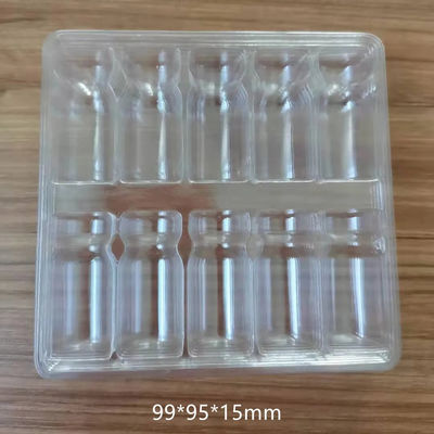 Un bac d'emballage en plastique pour flacons en PVC professionnel pour emballage d'infusion