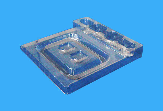 Bouchon électronique emballage plastique Rectangulaire Clear Personnalisé